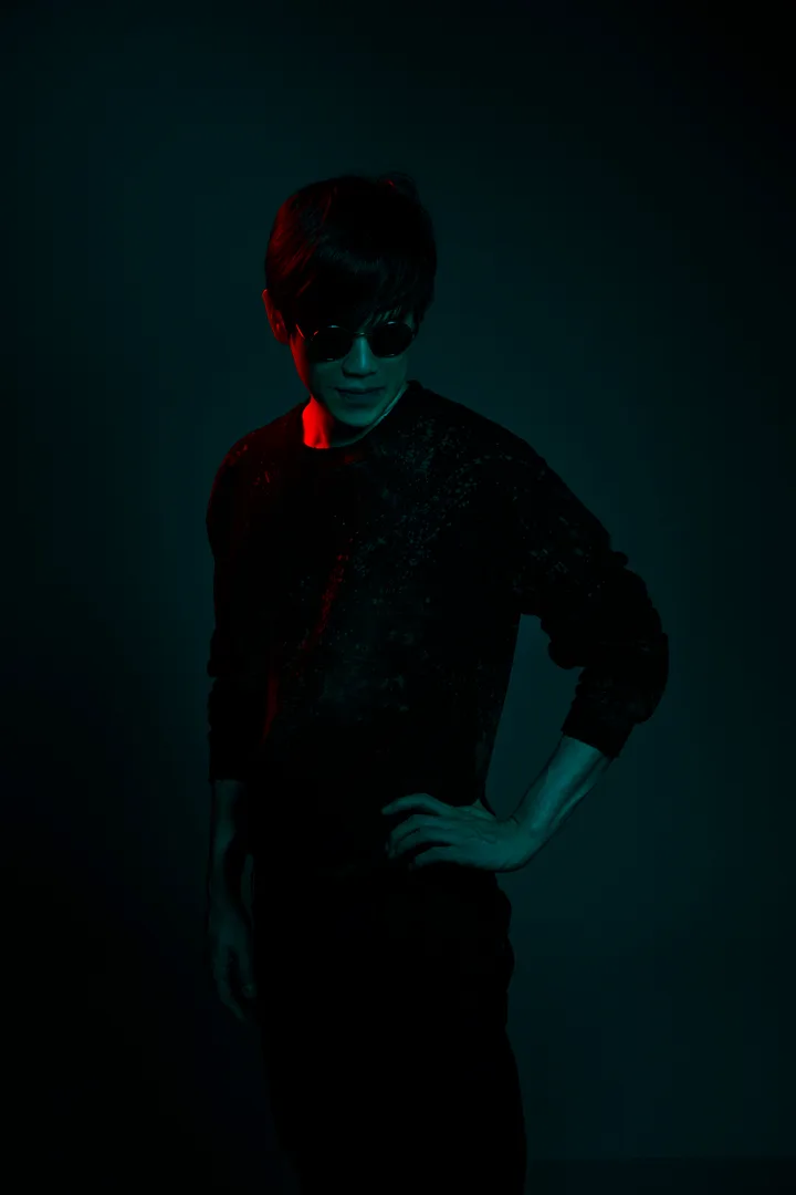 Portrait, colour, three-quarter. Masanori Morita of STUDIO APARTMENT.